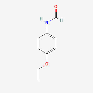 molecular formula C9H11NO2 B11917781 p-Formophenetidide CAS No. 61587-14-2