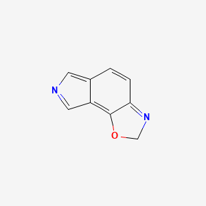 molecular formula C9H6N2O B11917821 2H-Pyrrolo[3,4-G]benzoxazole CAS No. 53702-74-2