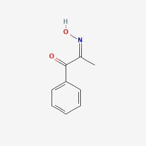 molecular formula C9H9NO2 B11917911 2-(Hydroxyimino)-1-phenylpropan-1-one CAS No. 28867-78-9