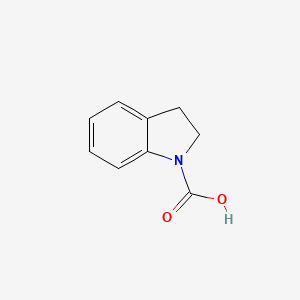 molecular formula C9H9NO2 B11917915 Indoline-1-carboxylic acid CAS No. 763047-58-1