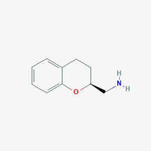molecular formula C10H13NO B11918013 (S)-Chroman-2-ylmethanamine 