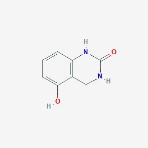 molecular formula C8H8N2O2 B11918030 5-Hydroxy-3,4-dihydroquinazolin-2(1H)-one 