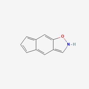 molecular formula C10H7NO B11918047 2H-Indeno[5,6-D][1,2]oxazole CAS No. 40554-61-8