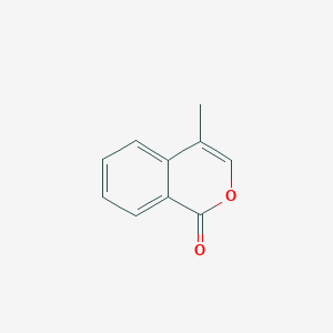 molecular formula C10H8O2 B11918058 4-methyl-1H-isochromen-1-one CAS No. 68944-81-0