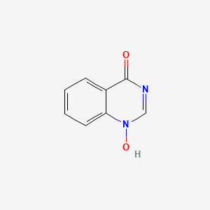 molecular formula C8H6N2O2 B11918139 1-Hydroxyquinazolin-4(1H)-one 