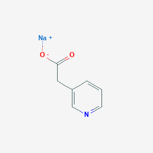 molecular formula C7H6NNaO2 B11918171 Sodium 2-(pyridin-3-yl)acetate 