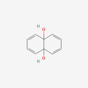 molecular formula C10H10O2 B11918185 Trans-4a,8a-dihydronaphthalene-4a,8a-diol 