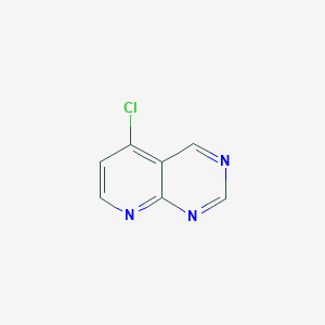 molecular formula C7H4ClN3 B11918240 5-Chloropyrido[2,3-d]pyrimidine 