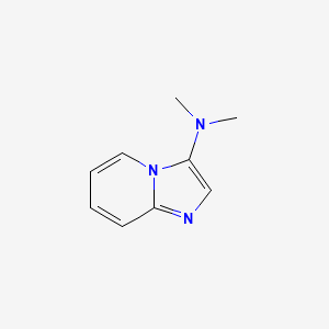 molecular formula C9H11N3 B11918278 N,N-dimethylimidazo[1,2-a]pyridin-3-amine 