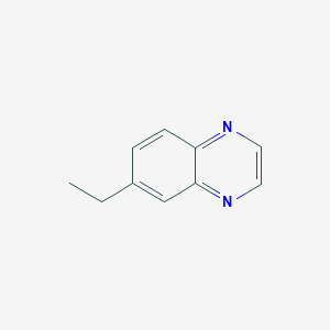 molecular formula C10H10N2 B11918301 6-Ethylquinoxaline CAS No. 83570-44-9