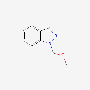 molecular formula C9H10N2O B11918461 1-(Methoxymethyl)-1H-indazole 