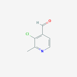 molecular formula C7H6ClNO B11918691 3-Chloro-2-methylisonicotinaldehyde CAS No. 1227565-53-8