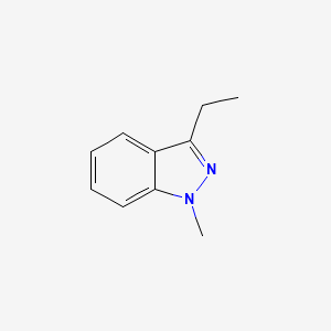 molecular formula C10H12N2 B11918721 3-Ethyl-1-methyl-1h-indazole CAS No. 58734-65-9