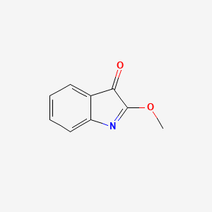 molecular formula C9H7NO2 B11918799 2-Methoxy-3H-indol-3-one CAS No. 613-44-5