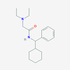 N-(alpha-Cyclohexylbenzyl)-2-(diethylamino)acetamide