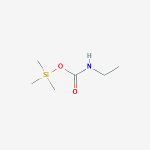 molecular formula C6H15NO2Si B11919197 Trimethylsilyl ethylcarbamate CAS No. 71889-62-8