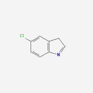 molecular formula C8H6ClN B11919333 5-Chloro-3H-indole CAS No. 754948-43-1
