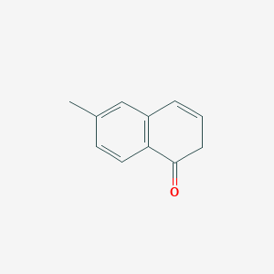 molecular formula C11H10O B11919360 6-Methylnaphthalen-1(2H)-one 