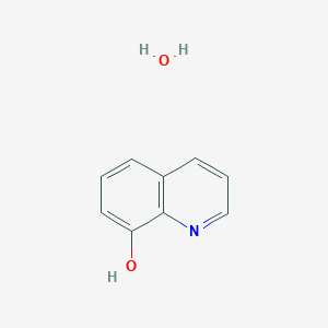 molecular formula C9H9NO2 B11919371 Quinolin-8-ol hydrate CAS No. 195244-65-6