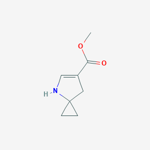 molecular formula C8H11NO2 B11919452 Methyl 4-azaspiro[2.4]hept-5-ene-6-carboxylate CAS No. 920338-64-3