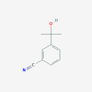 molecular formula C10H11NO B11919459 3-(2-Hydroxypropan-2-yl)benzonitrile 