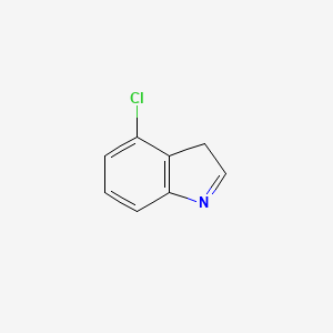 molecular formula C8H6ClN B11919460 4-Chloro-3H-indole CAS No. 740058-59-7