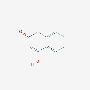 molecular formula C10H8O2 B11919467 3-Hydroxynaphthalen-1(4H)-one 