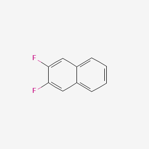 molecular formula C10H6F2 B11919492 2,3-Difluoronaphthalene 