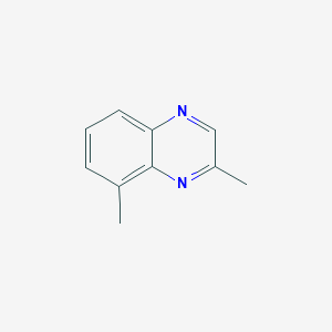 molecular formula C10H10N2 B11919496 2,8-Dimethylquinoxaline 