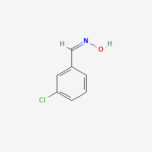 molecular formula C7H6ClNO B11919670 Benzaldehyde, m-chloro-, oxime, (Z)- 