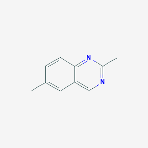 molecular formula C10H10N2 B11919714 2,6-Dimethylquinazoline 