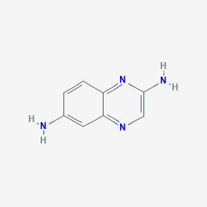 molecular formula C8H8N4 B11919754 Quinoxaline-2,6-diamine CAS No. 951240-18-9