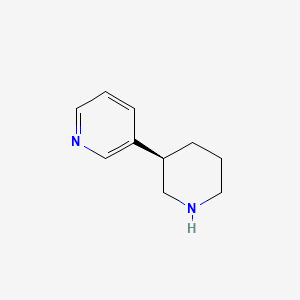 molecular formula C10H14N2 B11919790 (R)-3-(Piperidin-3-yl)pyridine 