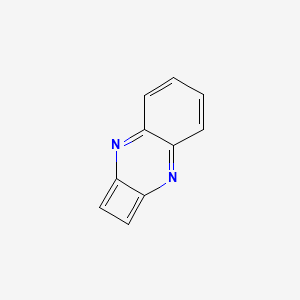 molecular formula C10H6N2 B11919798 Cyclobuta[B]quinoxaline CAS No. 6847-24-1