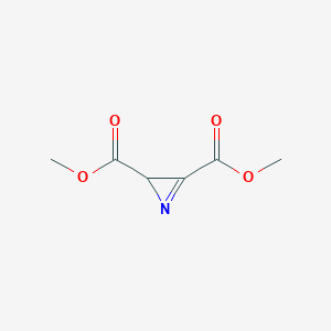 molecular formula C6H7NO4 B11919854 dimethyl 2H-azirine-2,3-dicarboxylate CAS No. 16504-44-2