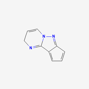 molecular formula C9H7N3 B11919879 2H-Cyclopenta[3,4]pyrazolo[1,5-A]pyrimidine CAS No. 80765-93-1