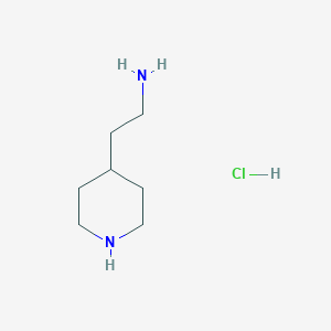 molecular formula C7H17ClN2 B11919893 2-(Piperidin-4-yl)ethanamine hydrochloride 