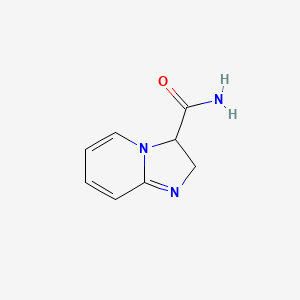 molecular formula C8H9N3O B11920045 2,3-Dihydroimidazo[1,2-a]pyridine-3-carboxamide 