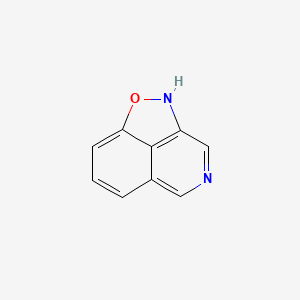 molecular formula C9H6N2O B11920056 2h-Isoxazolo[3,4,5-de]isoquinoline CAS No. 885676-07-3