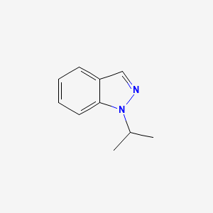 molecular formula C10H12N2 B11920066 1-Isopropyl-1H-indazole 