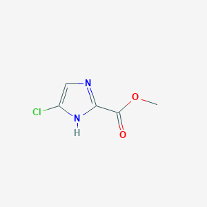 molecular formula C5H5ClN2O2 B11920075 Methyl 5-chloro-1H-imidazole-2-carboxylate CAS No. 1211589-29-5
