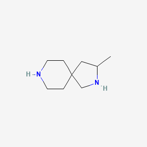 molecular formula C9H18N2 B11920099 3-Methyl-2,8-diazaspiro[4.5]decane 