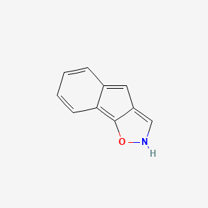 molecular formula C10H7NO B11920129 2h-Indeno[2,1-d]isoxazole CAS No. 20562-59-8