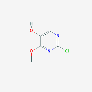 molecular formula C5H5ClN2O2 B11920148 2-Chloro-4-methoxypyrimidin-5-ol 