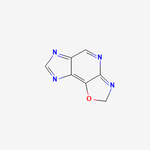 molecular formula C7H4N4O B11920222 2H-Imidazo[4,5-D]oxazolo[4,5-B]pyridine CAS No. 807364-32-5