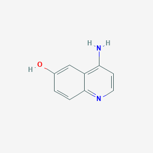 molecular formula C9H8N2O B11920289 4-Aminoquinolin-6-ol 