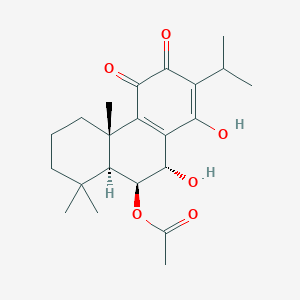 6beta-Acetoxy-7alpha-hydroxyroyleanone