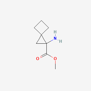 molecular formula C8H13NO2 B11920398 Methyl 1-aminospiro[2.3]hexane-1-carboxylate 