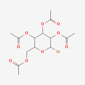(3,4,5-triacetyloxy-6-bromooxan-2-yl)methyl acetate