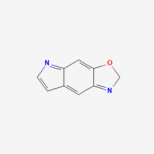 molecular formula C9H6N2O B11920432 2H-Pyrrolo[3,2-F]benzoxazole CAS No. 70814-40-3